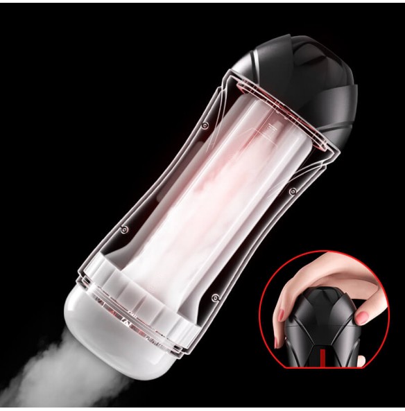 MizzZee - Storm-M Vibrating Warming Masturbator (Smart APP Model - Chargeable)